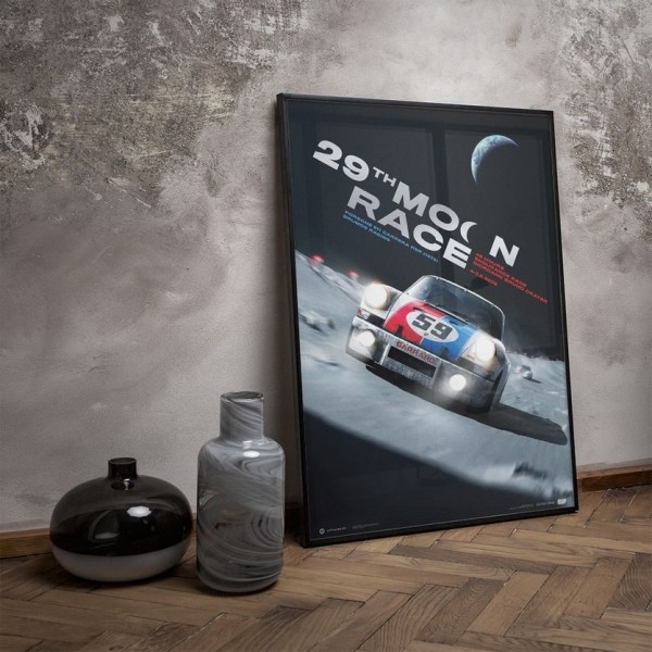 Affiche Porsche 911 Carrera RSR - 29th Moon Race - 2078