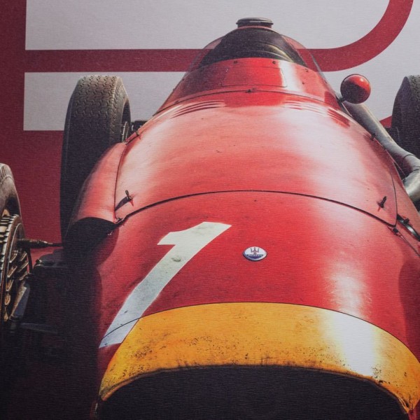 Poster Formel 1 Jahrzente - 50er Jahre Maserati