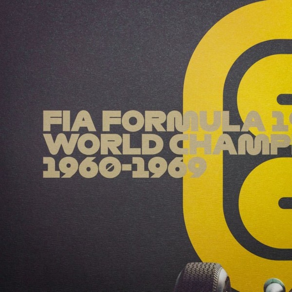 Poster Formel 1 Jahrzente - 60er Jahre Team Lotus