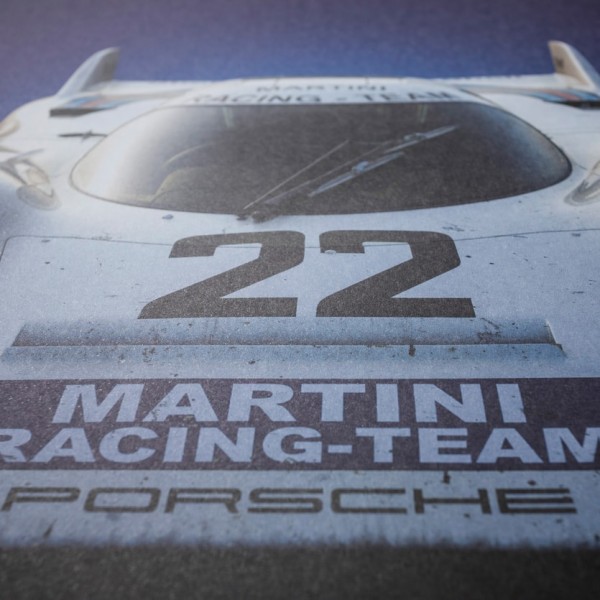 Affiche Porsche 917 - Martini - 24h Le Mans - 1971 - Colors of Speed