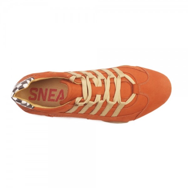Gulf Racing Sneaker Vintage Orange
