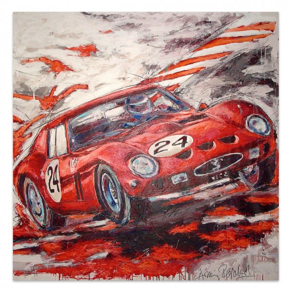 Artwork Ferrari 250 GTO 1961 #0033