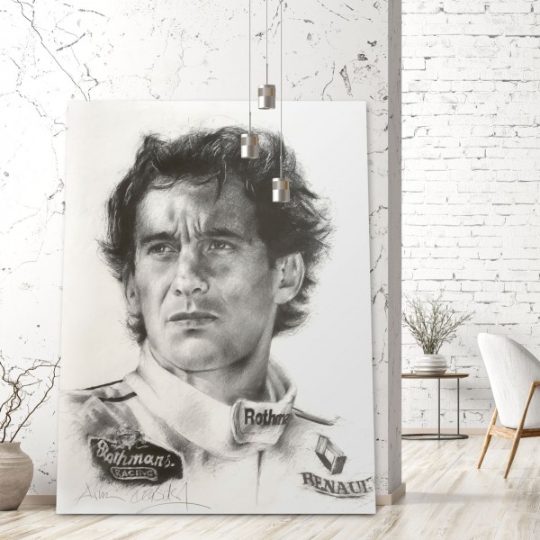 Œuvre d'art Ayrton Senna Portrait #0005