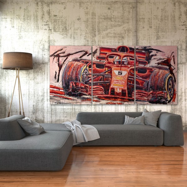 Obra de arte Sebastian Vettel 2019 #0008