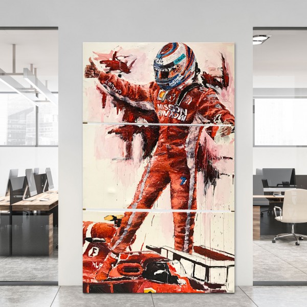 Artwork Kimi Räikkönen USA 2018 #0027