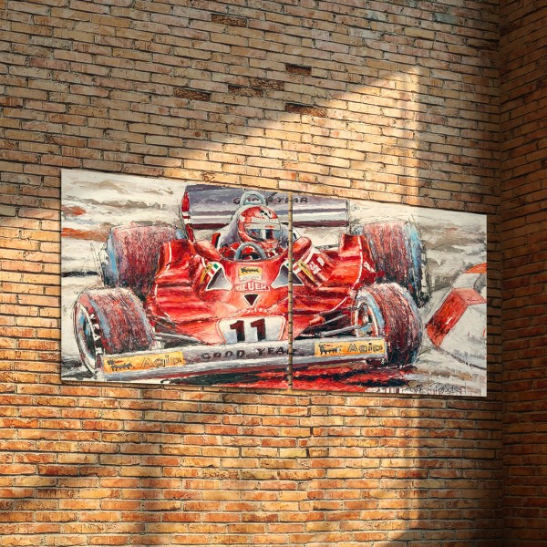 Kunstwerk Niki Lauda #0036