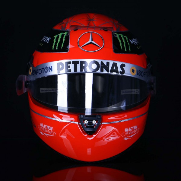 Michael Schumacher replica helmet 1:1 2012