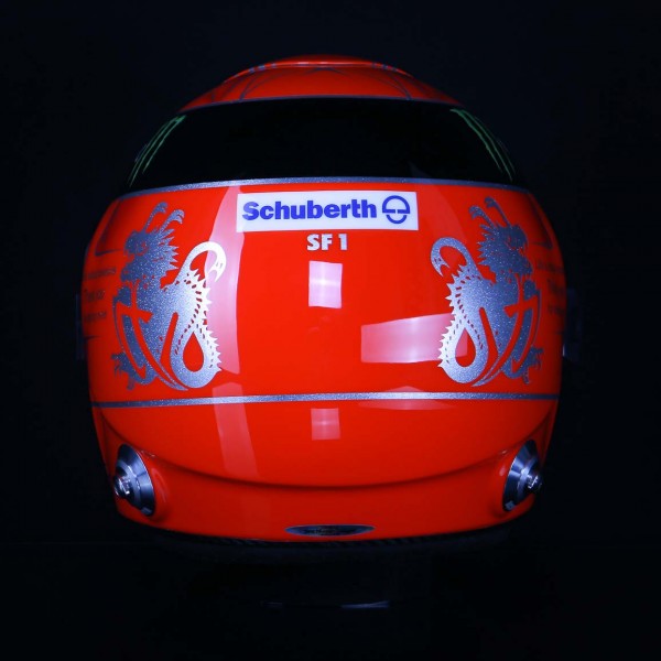 Michael Schumacher replica casco 1:1 2012