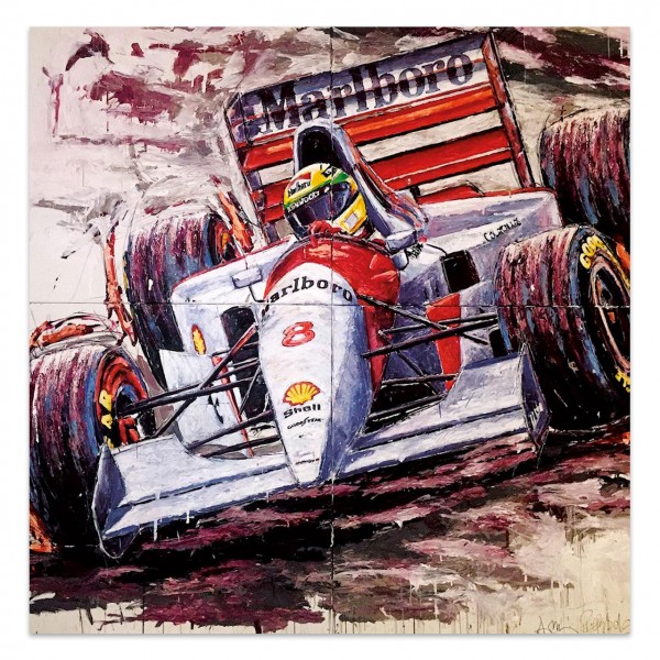 Kunstwerk Ayrton Senna #0059