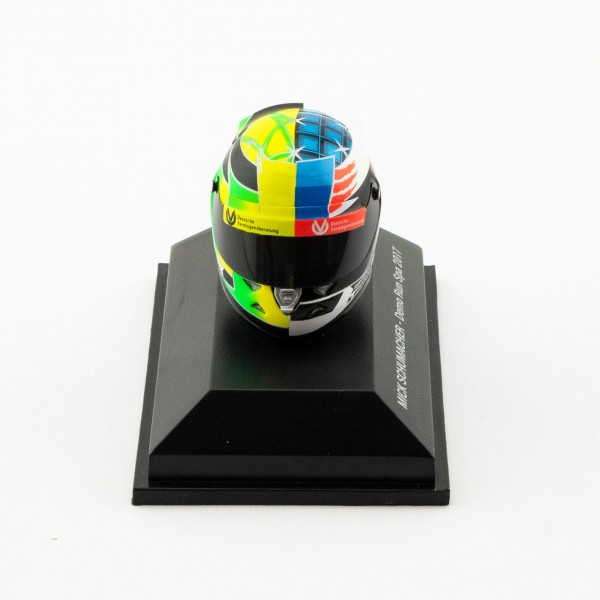 Mick Schumacher miniature helmet Belgium GP 2017 1/8