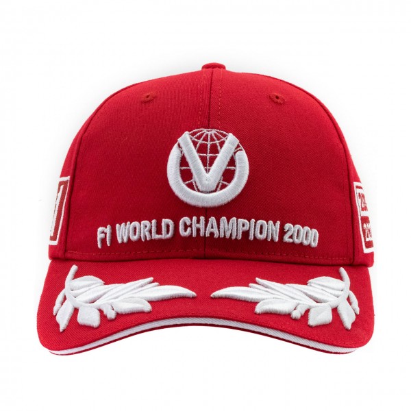 Michael Schumacher Gorra World Champion 2000 Limited Edition rrojo