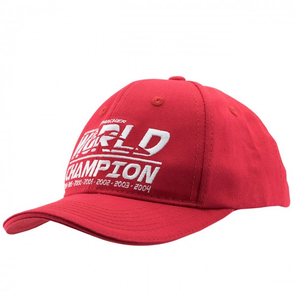 Michael Schumacher Cap Kids World Champion red