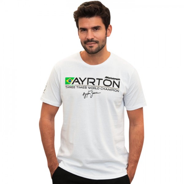 Ayrton Senna T-Shirt Brasil Champion
