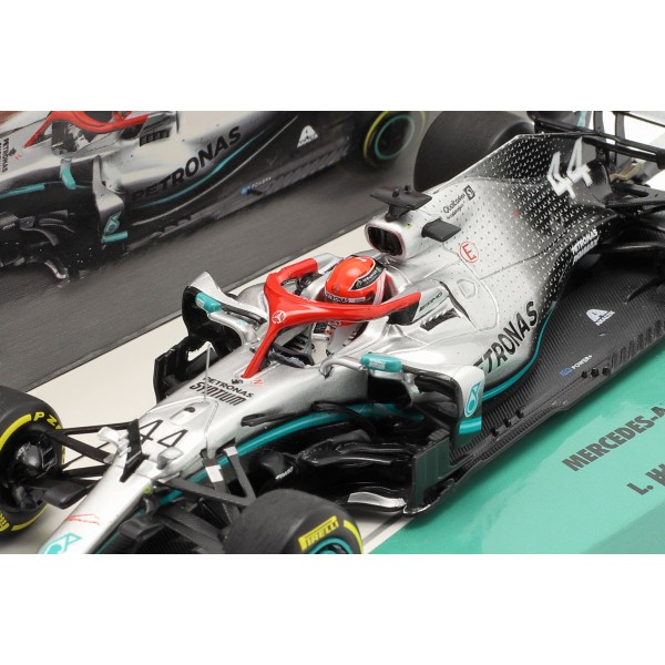 Lewis Hamilton Mercedes-AMG F1 W10 #44 Monaco GP World Champion F1 2019 1/43