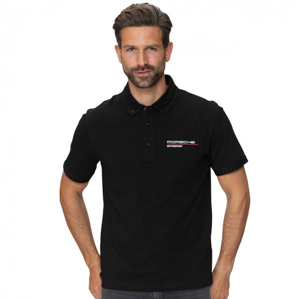 Porsche Motorsport Poloshirt schwarz