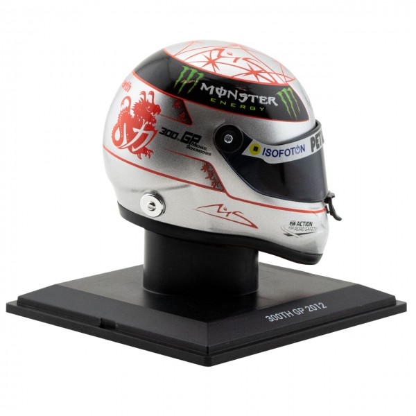 Casco di platino Michael Schumacher Spa 300 GP 2012 14