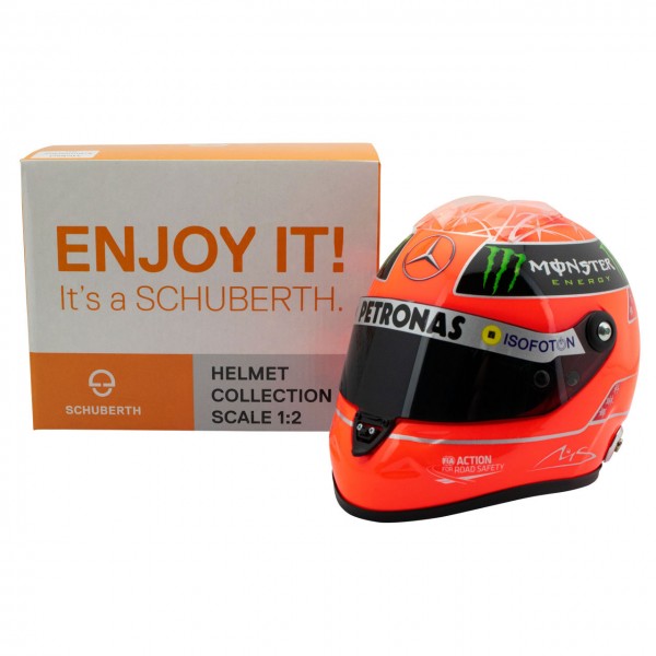 Michael Schumacher Helm GP Formel 1 2012 1:2