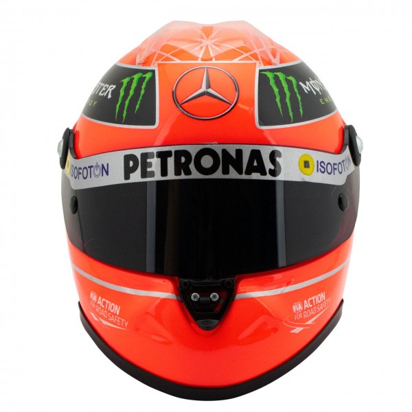 Schuberth 1:2 Mini F1 casco de Michael Schumacher final Race 2012 