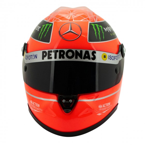 Michael Schumacher Casco Finale GP Formula 1 2012 1:2