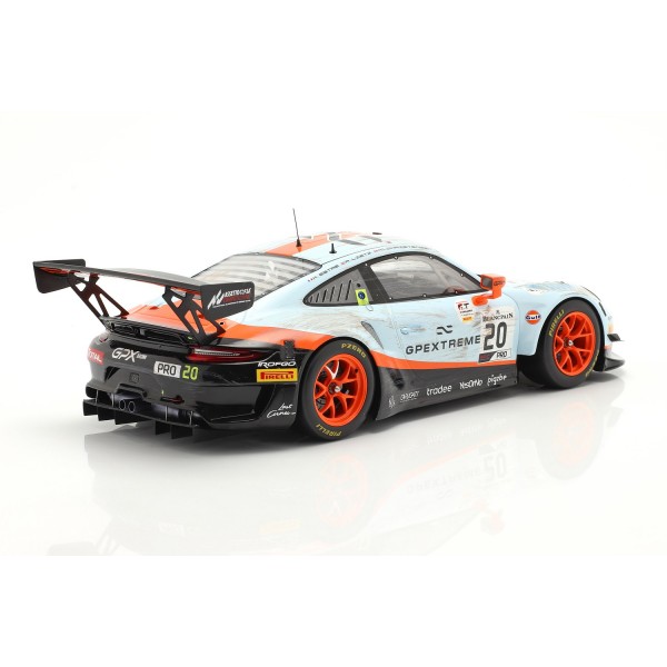 Porsche 911 GT3 R #20 Winner 24h Spa 2019 Dirty Race Version 1/18