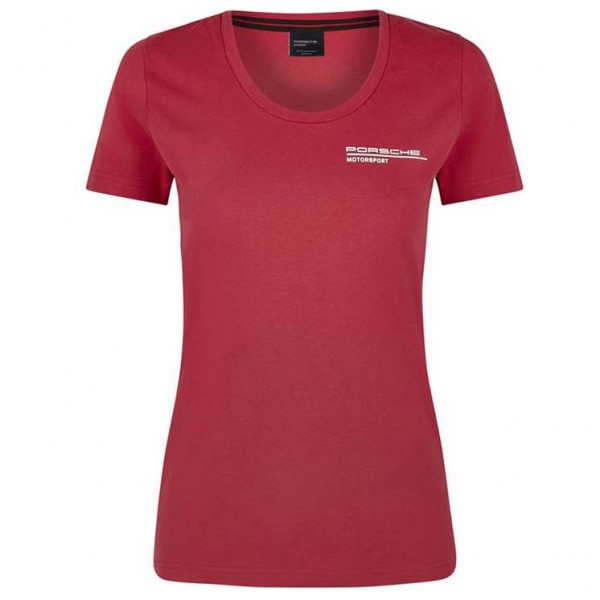 Porsche Motorsport T-Shirt pour dames rouge