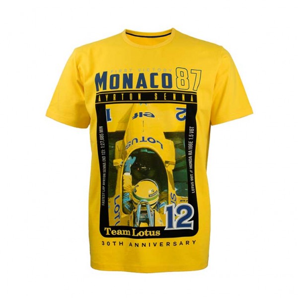 Ayrton Senna, camiseta Niños, Mónaco, Lotus 99T