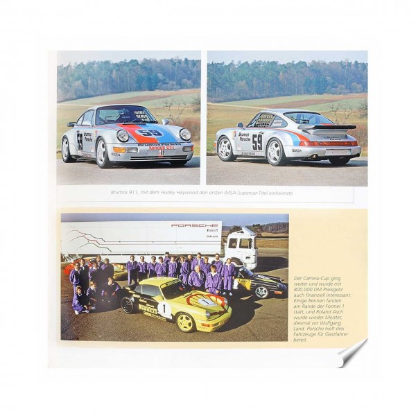 Libro "Macchine da corsa Porsche dal 1975" / di Brian Long