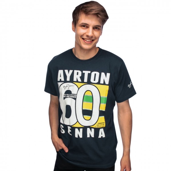 Ayrton Senna Maglietta Brasil 60