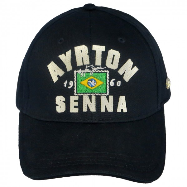 Ayrton Senna Cap 1960 Navy 4