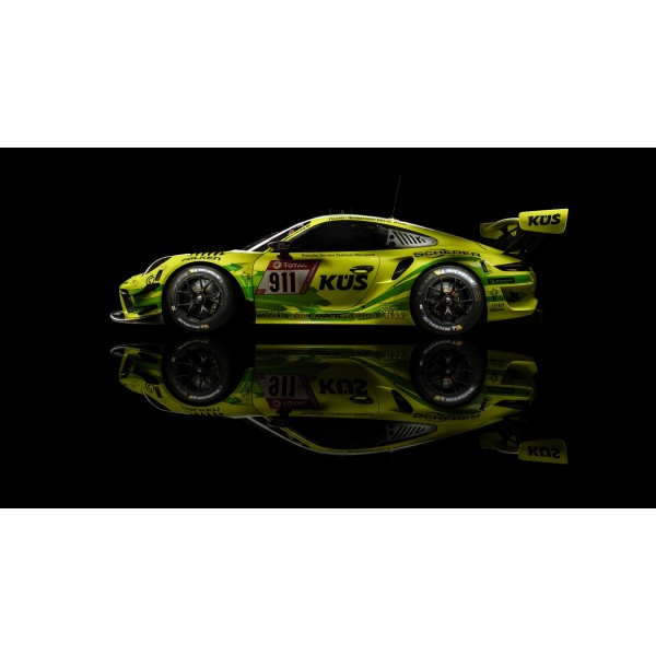 Manthey Art Print - Porsche 911 GT3 R Grello 24h Siegerfahrzeug 2021 Side