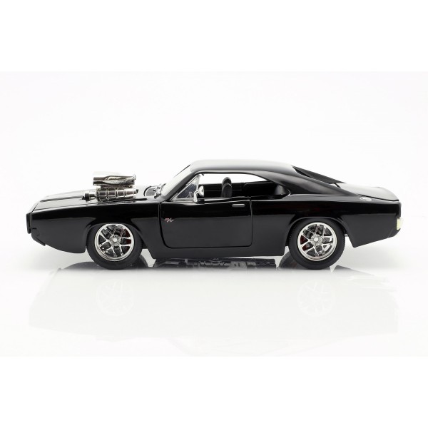 Fast & Furious Dom`s Dodge Charger R/T 1970 black 1/24