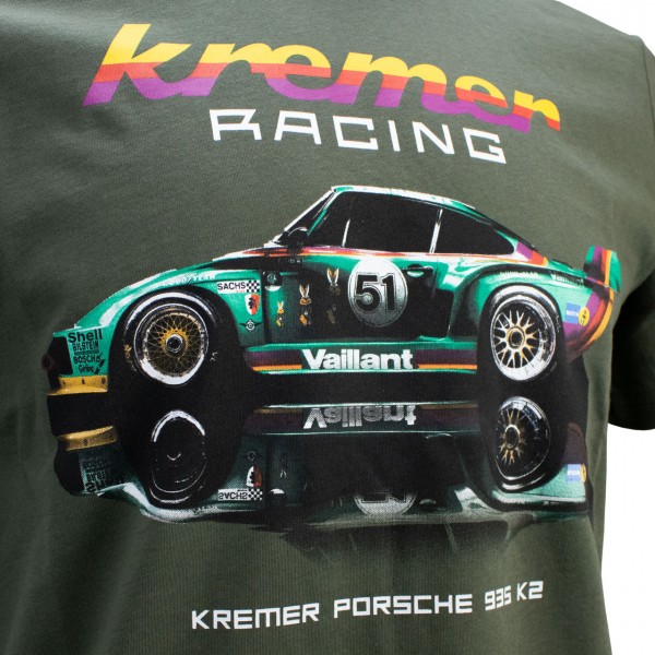 Kremer Racing T-Shirt Porsche 935 K2 Olive-green