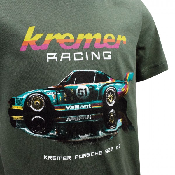 Kremer Racing Camiseta para Niños Porsche 935 K2 Verde oliva