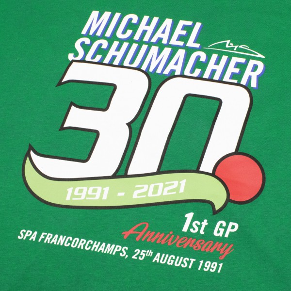 XL MBA-SPORT Michael Schumacher Kapuzenpullover Erstes GP-Rennen 1991 