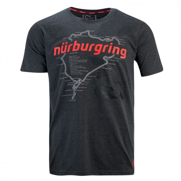 Nürburgring T-Shirt Nordschleife grey