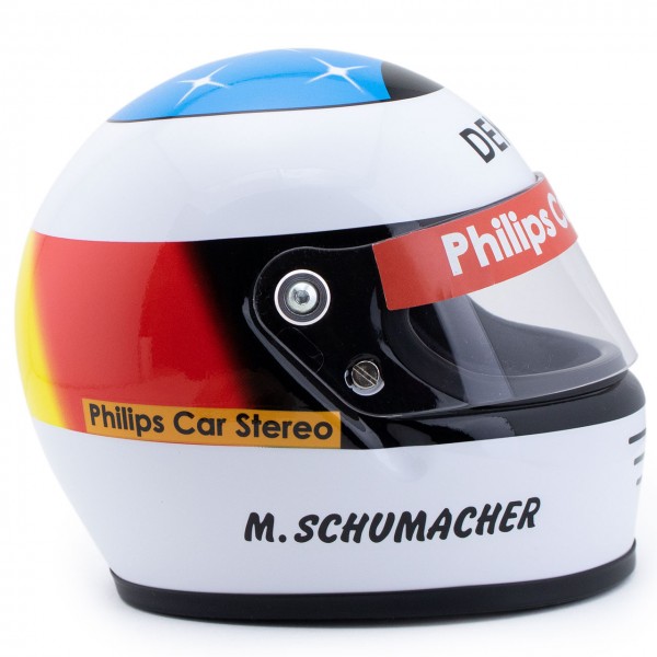 Michael Schumacher Helm Erstes GP-Rennen 1991 1:2