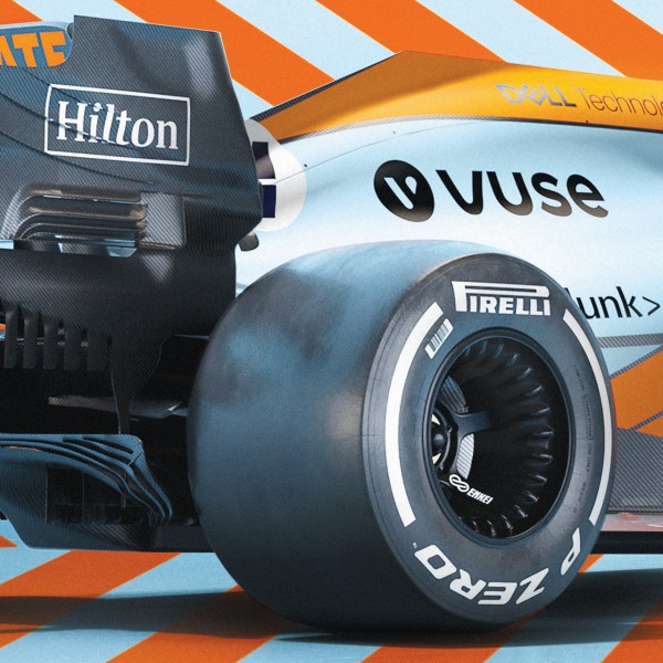 Poster McLaren Gulf Formel 1 Edition 1 - Lando Norris 2021 - Limited Edition