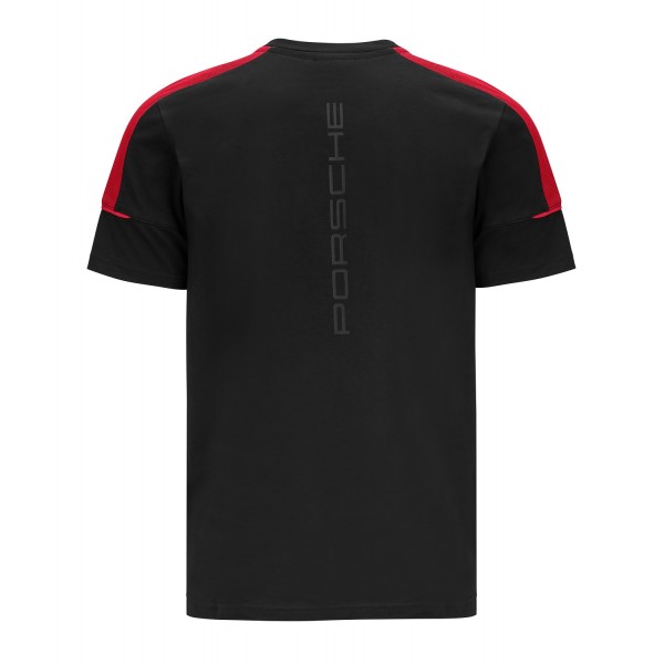 Porsche Motorsport Camiseta negro/rojo