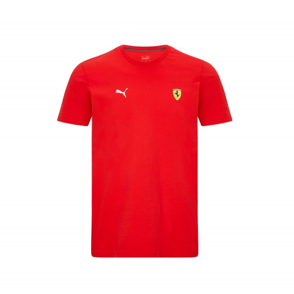 Scuderia Ferrari Maglietta logo piccolo - rosso