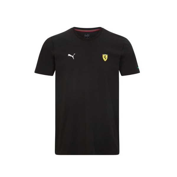 Scuderia Ferrari T-Shirt petit logo - noir