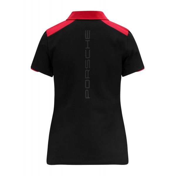 Porsche Motorsport Ladies Polo shirt black/red
