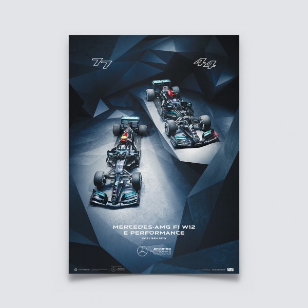 Affiche Mercedes-AMG Petronas F1 Team 2021