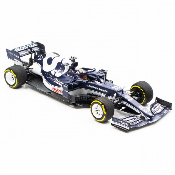 Yuki Tsunoda Scuderia AlphaTauri Honda AT02 Fórmula 1 GP de Bahrein 2021 Edición limitada 1/43