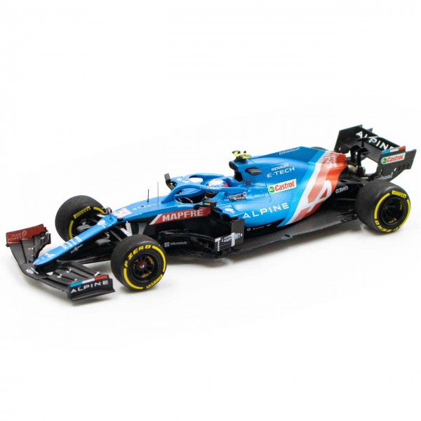 Alpine F1 Team 2021 A521 Alonso / Ocon Double jeu Édition limitée 1/43