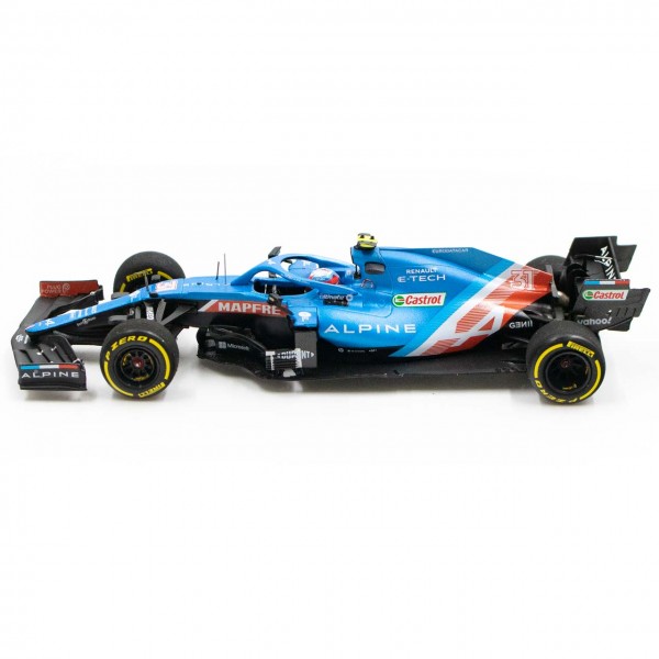 Alpine F1 Team 2021 A521 Alonso / Ocon Doppel-Set Limitierte Edition 1:43