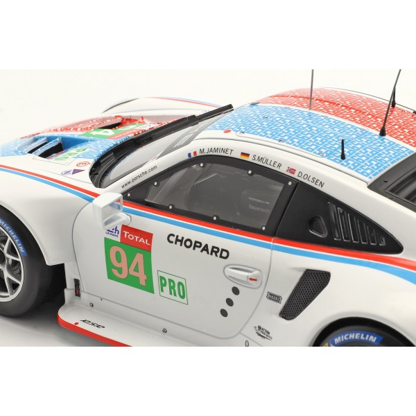 Porsche 911 991 RSR GTE 24h Le Mans 2019  Müller Jaminet Olsen  1:43 Spark 7939 