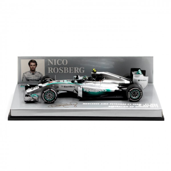 Mercedes Amg Petronas F1 W05 Nico Rosberg Winner Gp Australia 2014 1:43 Model 