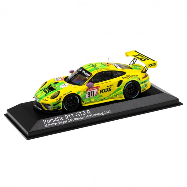 Manthey-Racing Porsche 911 GT3 R - 2021 Winner 24h Race Nürburgring #911 1/43