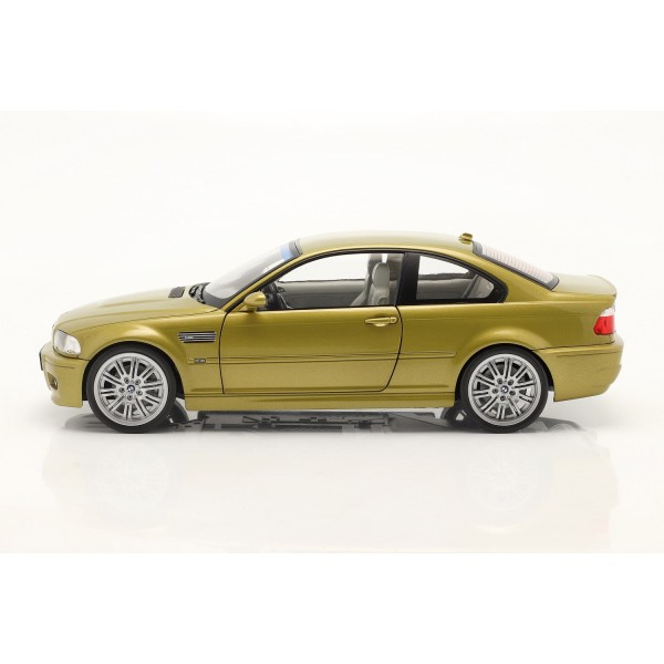 BMW M3 (E46) Year 2000 phoenix yellow 1/18