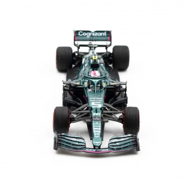 Sebastian Vettel Aston Martin Cognizant AMR21 Formel 1 Emilia-Romagna GP 2021 Limitierte Edition 1:43